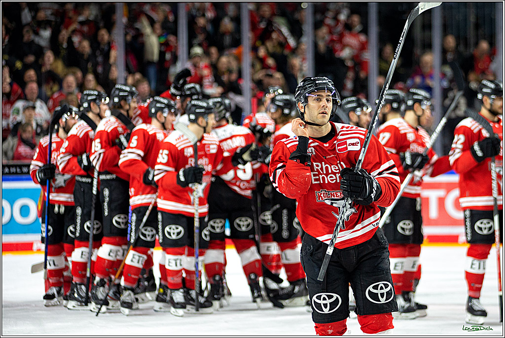 PENNY DEL; Koelner Haie- Iserlohn Roosters; Koeln, 24.01.2023